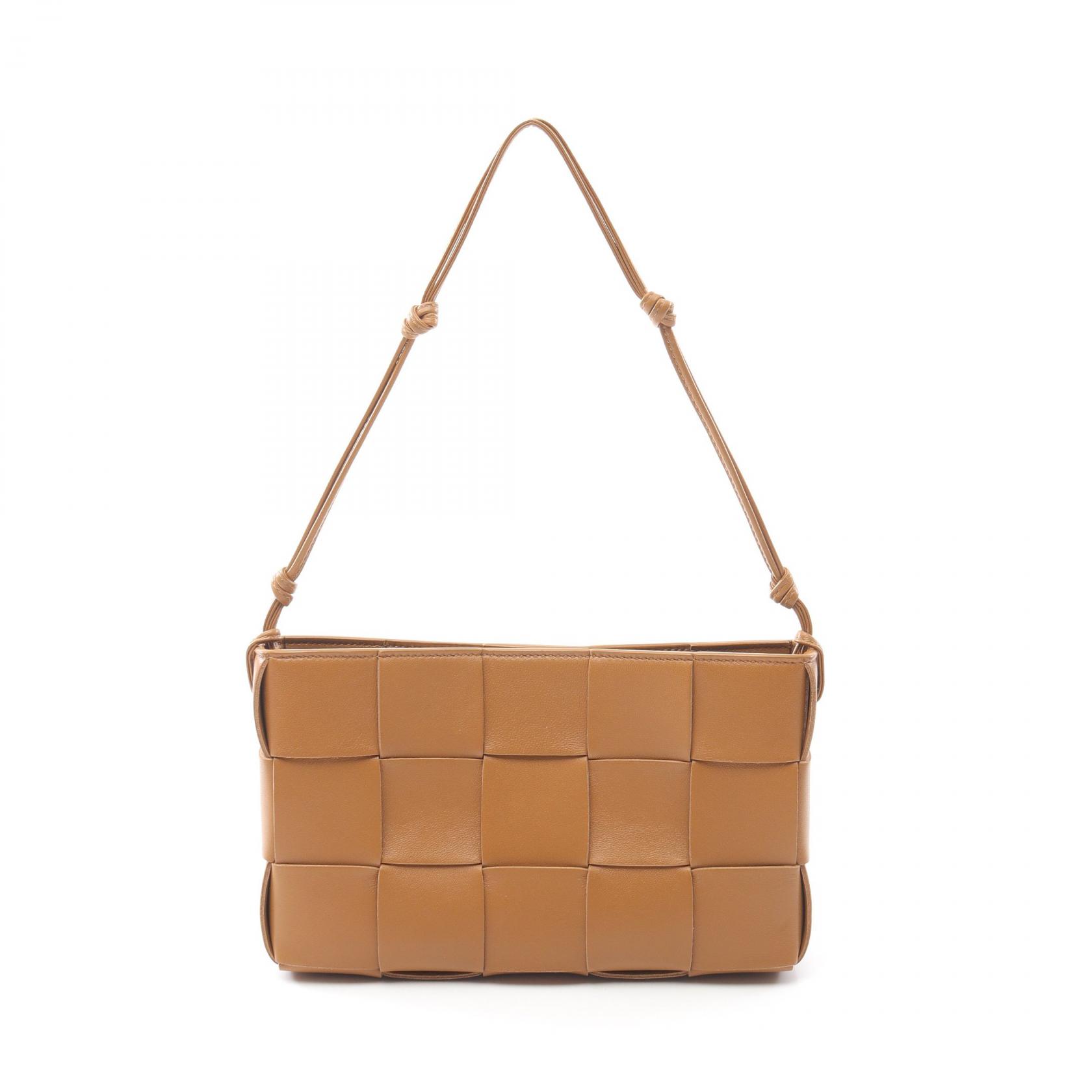 BOTTEGA VENETA☆カーフレザー カセット クロスバッグ ブラウン 楽天市場】ボッテガヴェネタ カセット(カラーブラウン