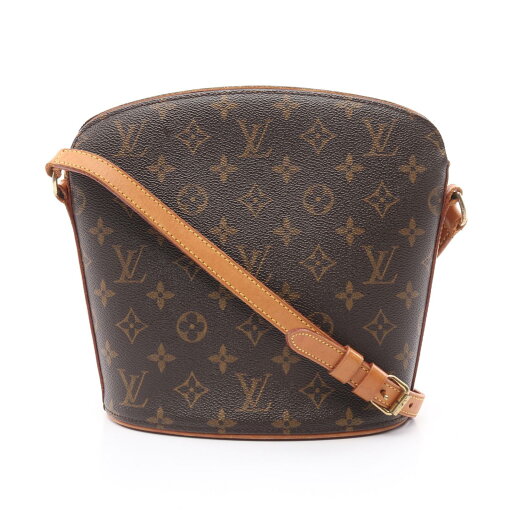 ルイ・ヴィトン LOUIS VUITTON ドルーオ ショルダーバッグ バッグ PVCコーティングキャンバス レザー モノグラム レディース ブラウン系 M51290 【中古】 ルイ・ヴィトン LOUIS VUITTON ドルーオ ショルダーバッグ バッグ PVCコーティングキャンバス レザー モノグラム レディース ブラウン系 M51290 【中古】