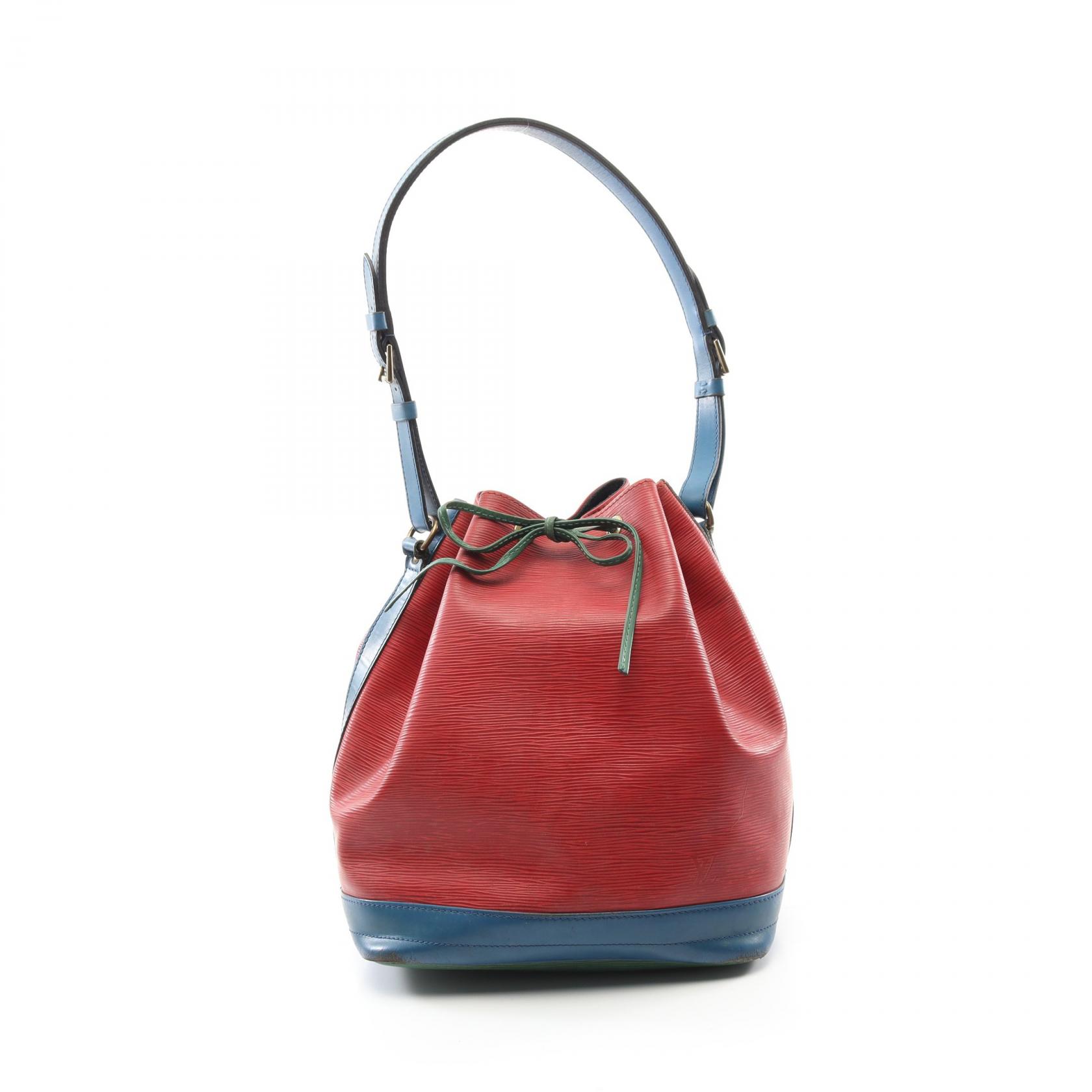 ルイ・ヴィトン LOUIS VUITTON ノエ トレドブルー ボルネオグリーン ショルダーバッグ バッグ レザー エピ レディース レッド系 / ブルー系 / グリーン系 M44084