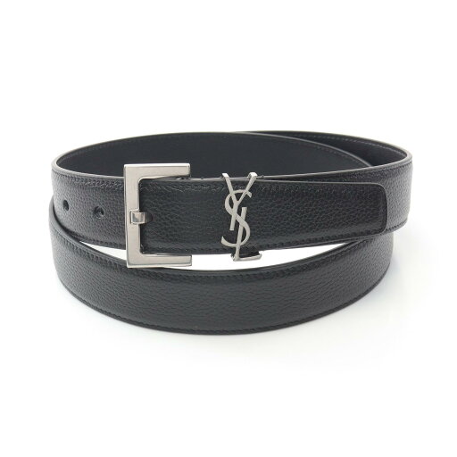 サンローラン SAINT LAURENT カサンドラ ベルト 衣料品 レザー メンズ レディース ブラック系 634440DTI0E1000100 【新品】 サンローラン SAINT LAURENT カサンドラ ベルト 衣料品 レザー メンズ レディース ブラック系 634440DTI0E1000100 【新品】