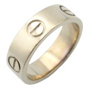 カルティエ CARTIER ラブリング リング・指輪 ジュエリー K18WG(ホワイトゴールド) メンズ レディース シルバー系 【中古】