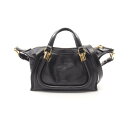 【5%OFFクーポン対象】クロエ Chloe Paraty 24 スモールバッグ ハンドバッグ バッグ レザー レディース ブラック系 CHC24AS751N82001 【新品】