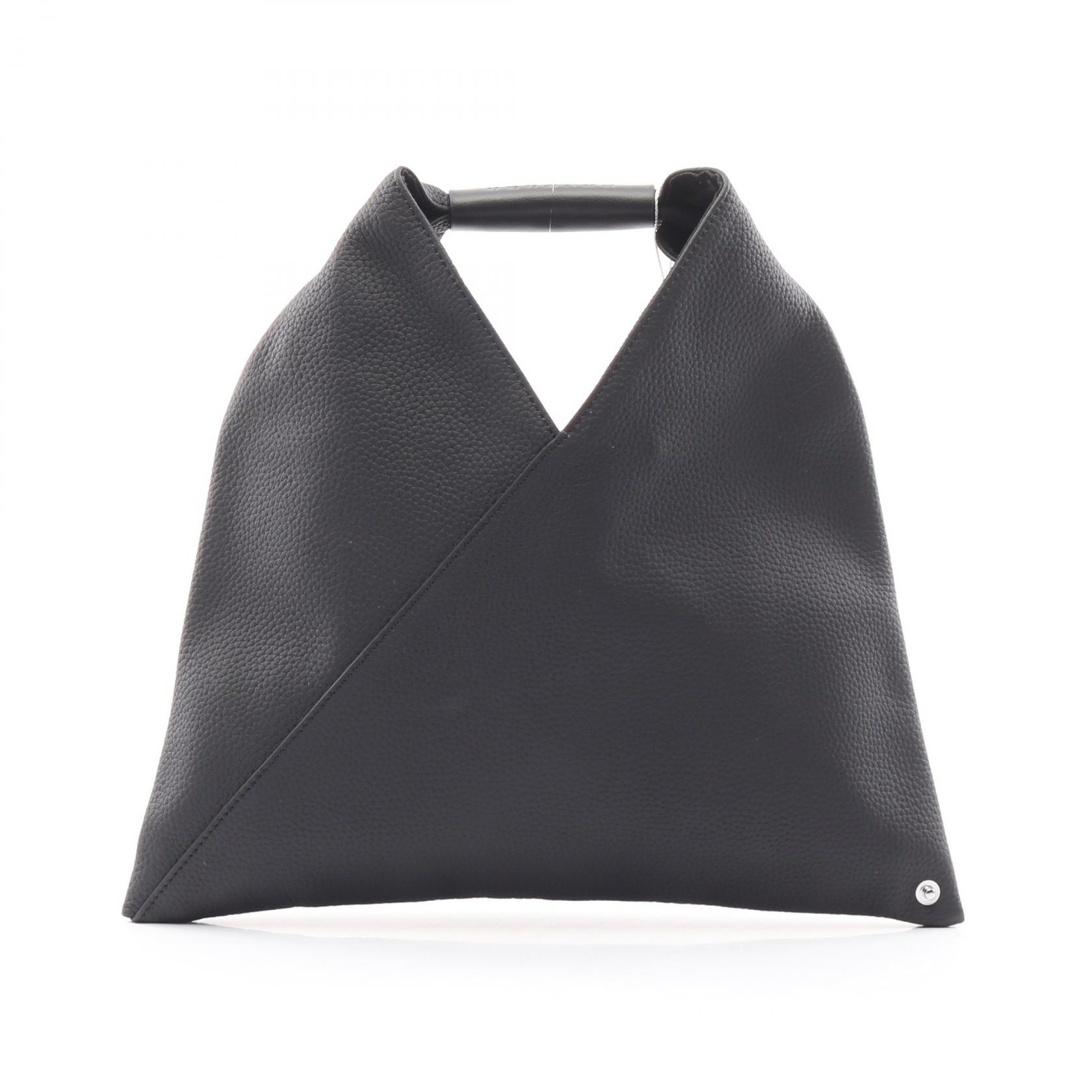 【10％OFFクーポン対象】エムエムシックス MM6 JAPANESE MINI ジャパニーズ ミニ ハンドバッグ バッグ レザー レディース ブラック系 SB6WD0013P5691T8013 【新品】(4)