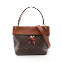 【7千円OFFクーポン対象】ルイ・ヴィトン LOUIS VUITTON テュイルリーブザス ショルダーバッグ バッグ PVCコーティングキャンバス レザー モノグラム レディース ブラウン系 / ブラック系 / レッド系 M43157 【中古】