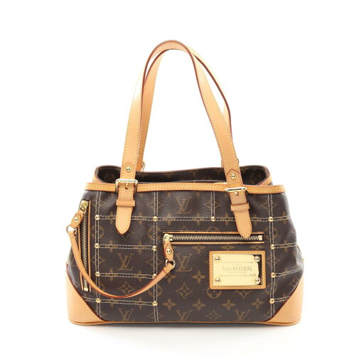 【13%OFFクーポン対象】ルイ・ヴィトン LOUIS VUITTON リヴェット ハンドバッグ バッグ PVCコーティングキャンバス レザー モノグラム レディース ブラウン系 M40140 【中古】 【13%OFFクーポン対象】ルイ・ヴィトン LOUIS VUITTON リヴェット ハンドバッグ バッグ PVCコーティングキャンバス レザー モノグラム レディース ブラウン系 M40140 【中古】