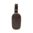 【7%OFFクーポン対象】ルイ・ヴィトン LOUIS VUITTON ポシェットガンジュ ウエストバッグ ボディバッグ バッグ PVCコーティングキャンバス レ...