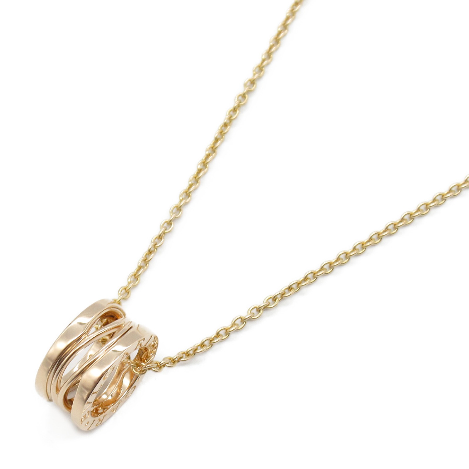 【10%OFFクーポン対象】ブルガリ BVLGARI B-zero1 ビーゼロワン レジェンド ネックレス ネックレス ジュエリー K18PG(ピンクゴールド)...
