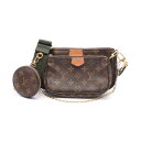 ルイ・ヴィトン LOUIS VUITTON ミュルティ ポシェットアクセソワール ショルダーバッグ バッグ PVCコーティングキャンバス モノグラム レディース...