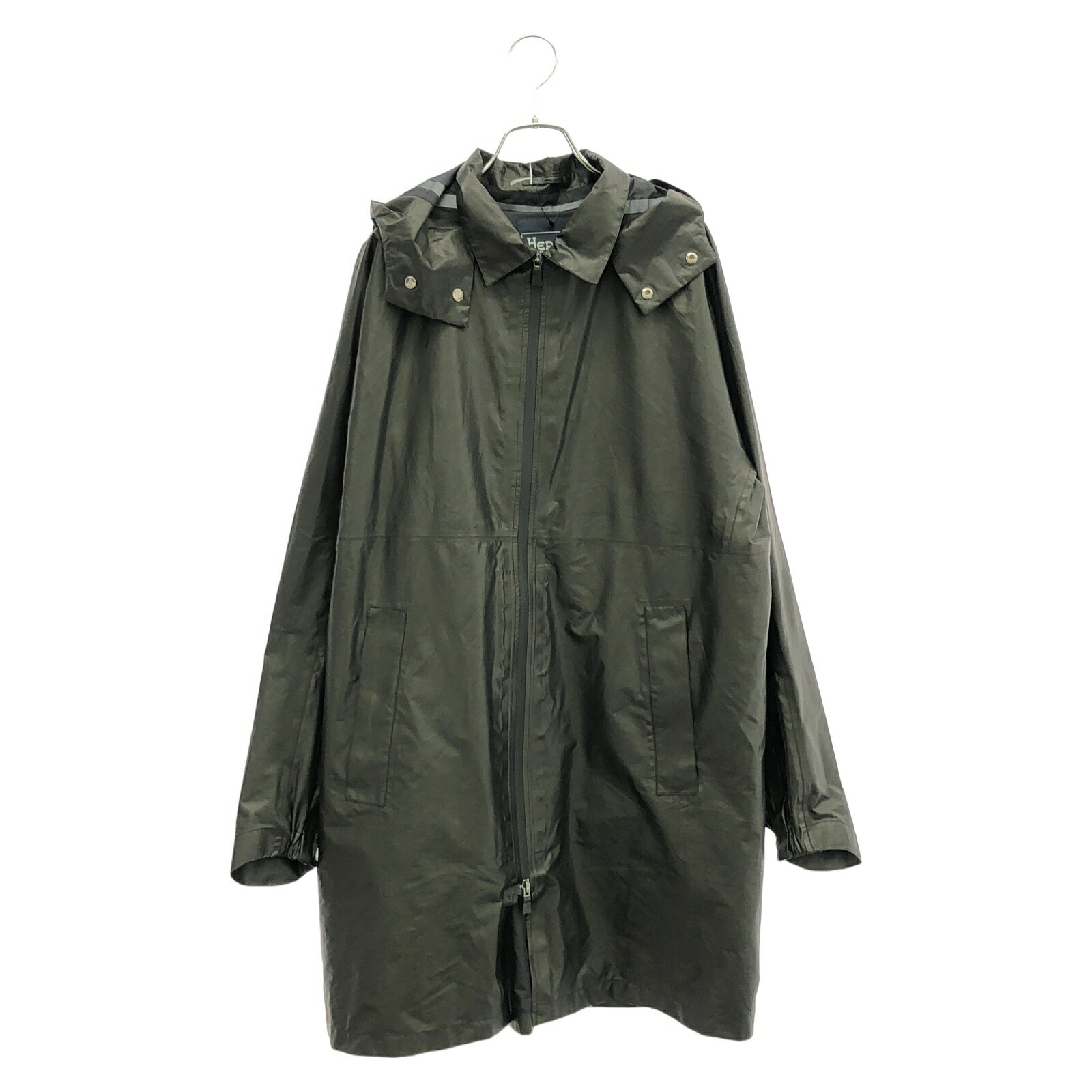 ヘルノ Herno コート 衣料品 アウター ナイロン メンズ レディース ブラック系 PA005UL 8993 【中古】