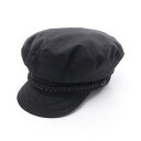 【5%OFFクーポン対象】ディオール Dior キャスケット 帽子 コットン レディース ブラック系 【中古】