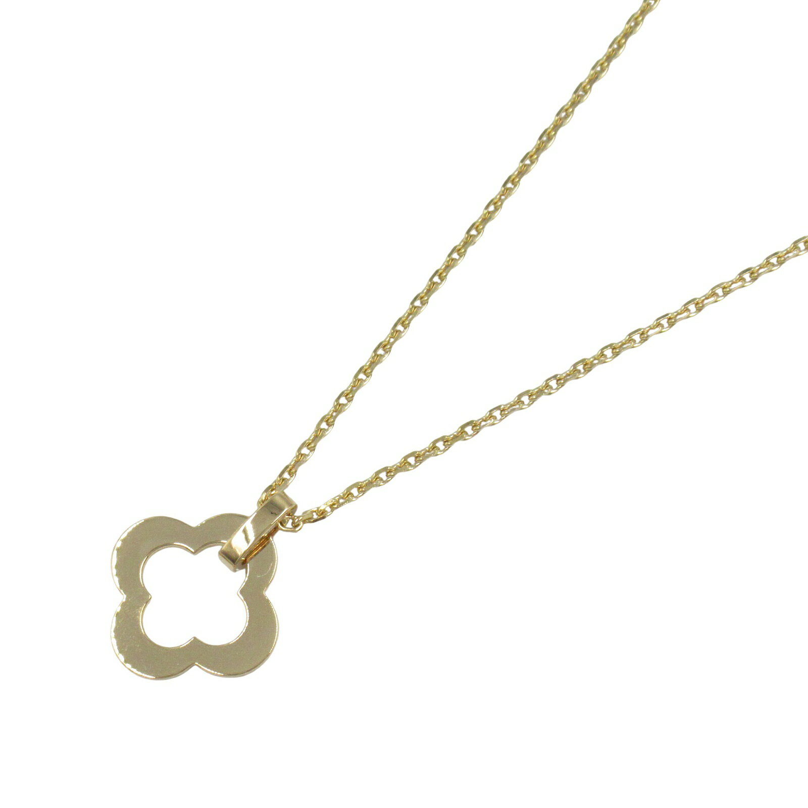 【10％OFFクーポン対象】ヴァンクリーフ＆アーペル Van Cleef & Arpels ビザンチン アルハンブラ ネックレス ネックレス ジュエリー K18（イエローゴールド） レディース ゴールド系 【中古】のサムネイル