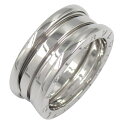 ブルガリ BVLGARI B-zero1 ビーゼロワン リング リング・指輪 ジュエリー K18WG(ホワイトゴールド) メンズ レディース シルバー系 323...