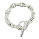 【7%OFFクーポン対象】エルメス HERMES シェーヌダンクルGM ブレスレット 15コマ ブレスレット アクセサリー シルバー925 メンズ レディース ...