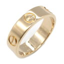 【10%OFFクーポン対象】カルティエ CARTIER ラブ リング リング・指輪 ジュエリー K18PG(ピンクゴールド) メンズ レディース ゴールド系 【...