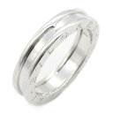 ブルガリ BVLGARI B-zero1 ビーゼロワン リング 1バンド リング・指輪 ジュエリー K18WG(ホワイトゴールド) メンズ レディース シルバー...