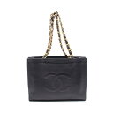 シャネル CHANEL トートバッグ バッグ ラムスキン(羊革) レディース ブラック系 【中古】(4)
