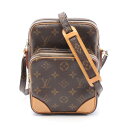 【5%OFFクーポン対象】ルイ・ヴィトン LOUIS VUITTON アマゾン ショルダーバッグ バッグ PVCコーティングキャンバス レザー モノグラム レディース ブラウン系 M45236 【中古】