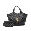 【7%OFFクーポン対象】サンローランパリ SAINT LAURENT PARIS イカール マキシ ショッピングバッグ トートバッグ バッグ ラムスキン(羊革...