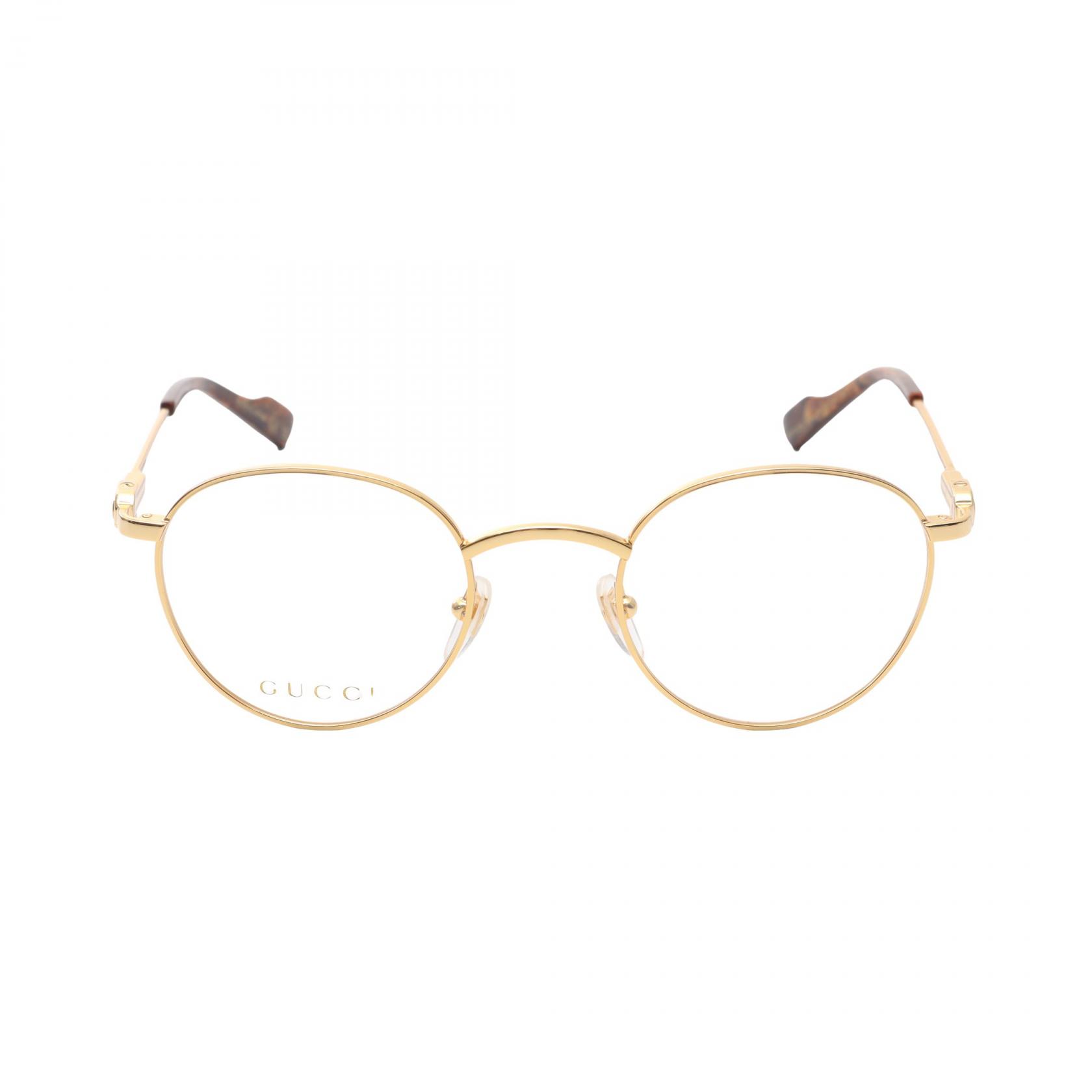 【まとめ買い10%OFF対象】グッチ GUCCI 伊達 メガネ 衣料品 プラスチック / GP レディース ゴールド系 【中古】