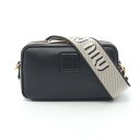【7千円OFFクーポン】ミュウ ミュウ Miu Miu ショルダーバッグ バッグ レザー レディース ブラック系 5BH2252F8KF0002 【新品】