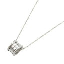 ブルガリ BVLGARI B-zero1 ビーゼロワン ネックレス ネックレス ジュエリー K18WG(ホワイトゴールド) メンズ レディース シルバー系 【中...
