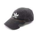 【10%OFFクーポン×P5倍】バレンシアガ BALENCIAGA BALENCIAGA × adidas キャップ 帽子 コットン レディース ブラック系 7...