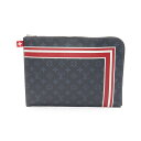 ルイ・ヴィトン LOUIS VUITTON ポシェット ジュールGM モノグラムコバルト セカンドバッグ クラッチバッグ バッグ PVCコーティングキャンバス メンズ ネイビー系 / マルチカラー M61679 【中古】