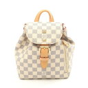 【7%OFFクーポン対象】ルイ・ヴィトン LOUIS VUITTON スペロンBB ダミエアズール リュックサック バックパック バッグ PVCコーティングキャ...