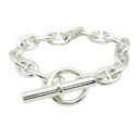 エルメス HERMES シェーヌダンクル ブレス MM 15コマ ブレスレット アクセサリー シルバー925 メンズ レディース シルバー系 【中古】