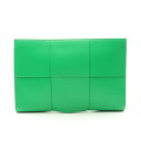 ボッテガヴェネタ BOTTEGA VENETA ザ アルコ セカンドバッグ クラッチバッグ バッグ レザー メンズ グリーン系 680169VB1K08480 【中古】