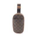 ルイ・ヴィトン LOUIS VUITTON ポシェットガンジュ モノグラム ウエストバッグ ボディバッグ バッグ PVCコーティングキャンバス レザー メンズ ...