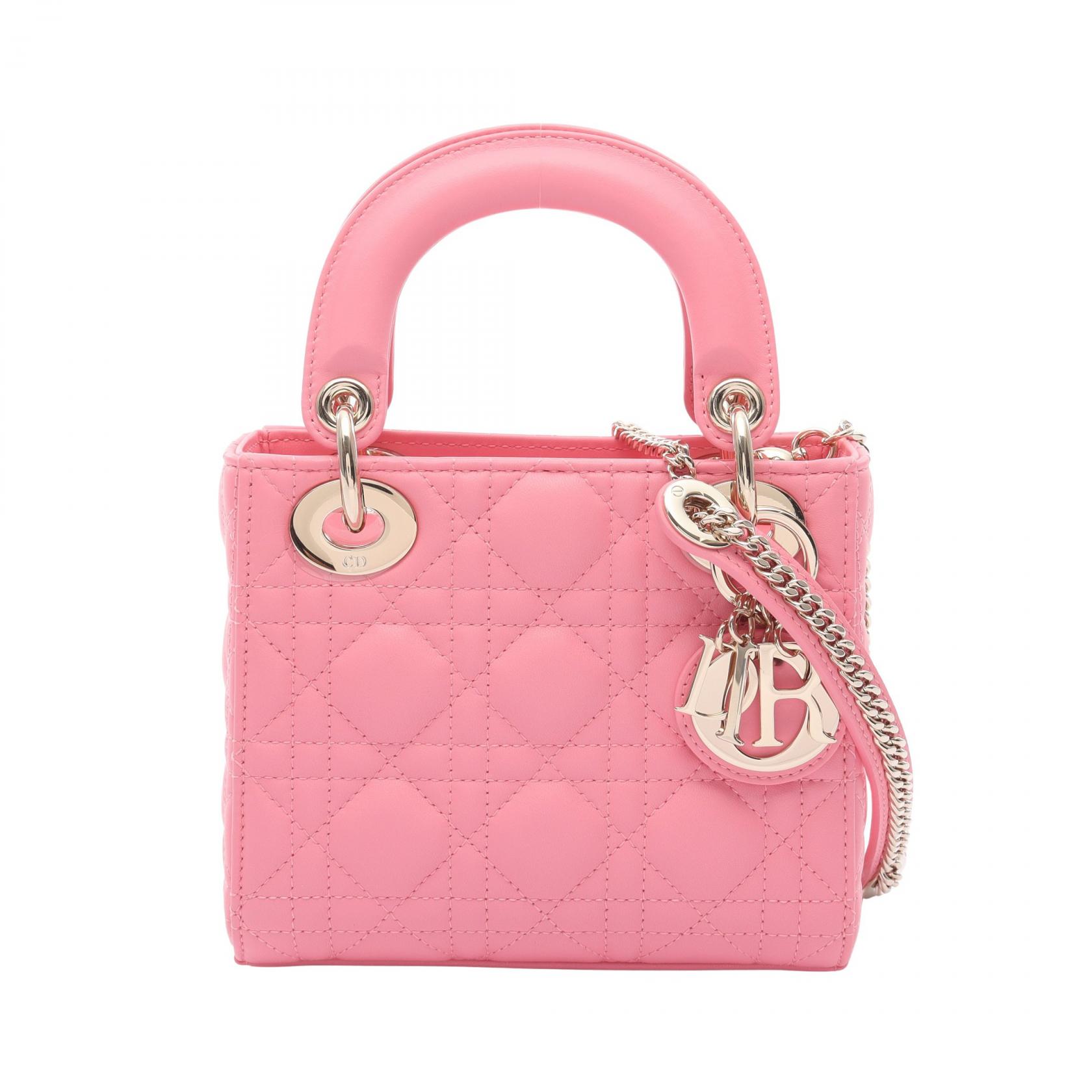 【このピンクはかわいい♪】★ディオール★LADY DIOR ミニバッグ 楽天市場】レディディオール ピンク(レディースバッグ|バッグ
