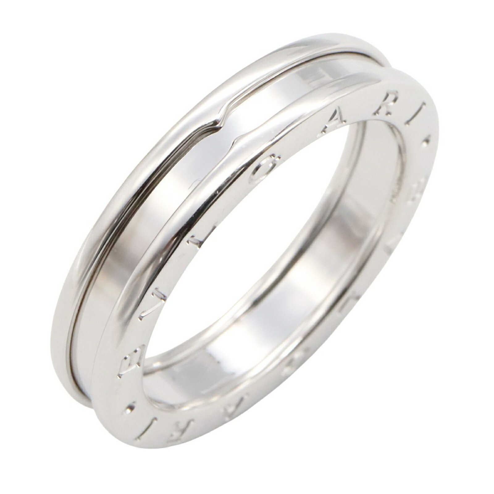 【10%OFFクーポン対象】ブルガリ BVLGARI B-zero1 ビーゼロワン リング 1バンド リング・指輪 ジュエリー K18WG(ホワイトゴールド) ...