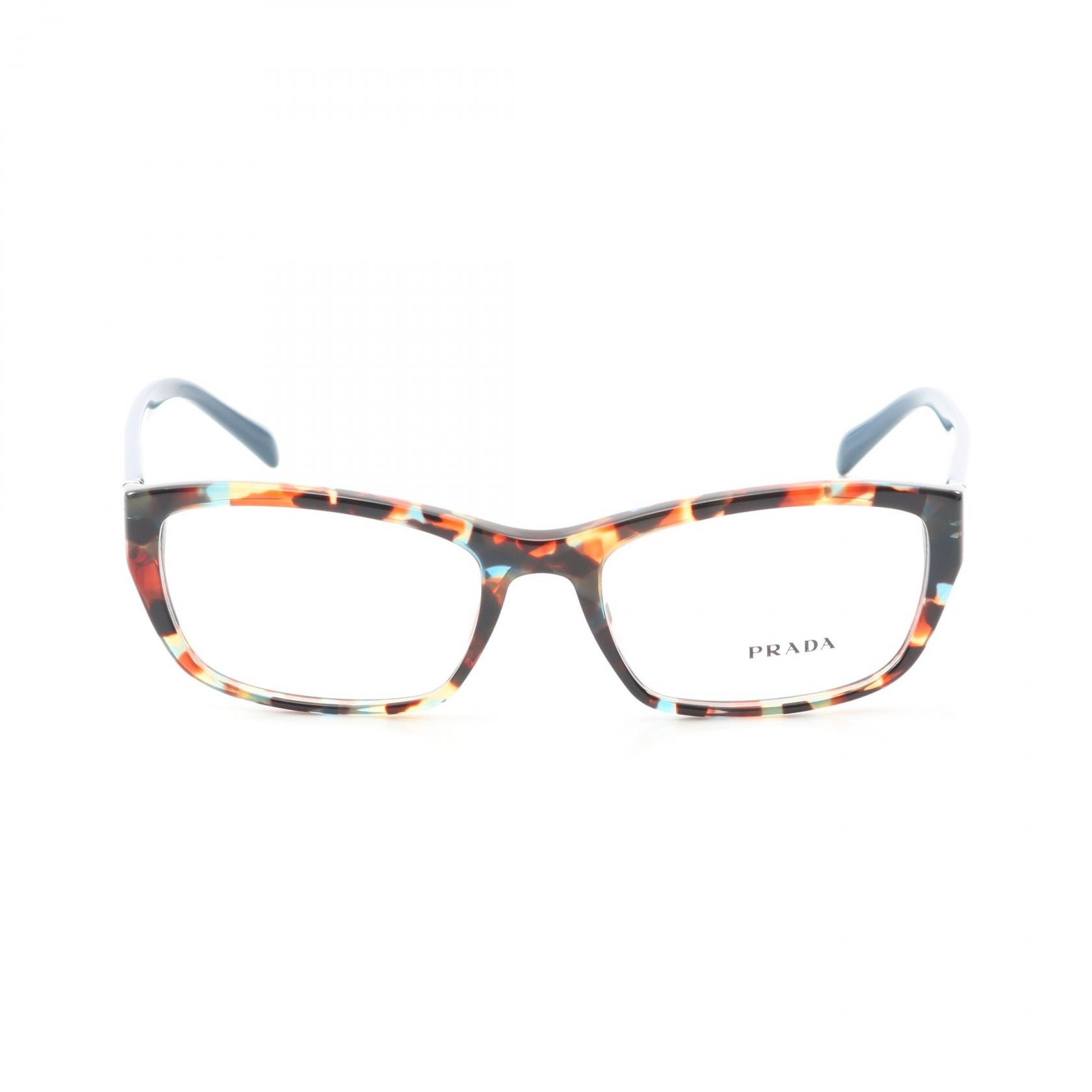 【まとめ買い10%OFF対象】プラダ PRADA メガネ 衣料品 プラスチック レディース ブルー系 / マルチカラー VPR18O 【中古】