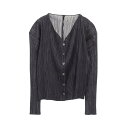 【2点以上で10%OFF対象】プリーツプリーズ PLEATS PLEASE カーディガン 衣料品 トップス ポリエステル レディース グレー系 【中古】