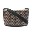 【3万円オフor2点以上で10%OFF】ゴヤール GOYARD カペシアンMM ショルダーバッグ バッグ PVCコーティングキャンバス レザー レディース ブラ...