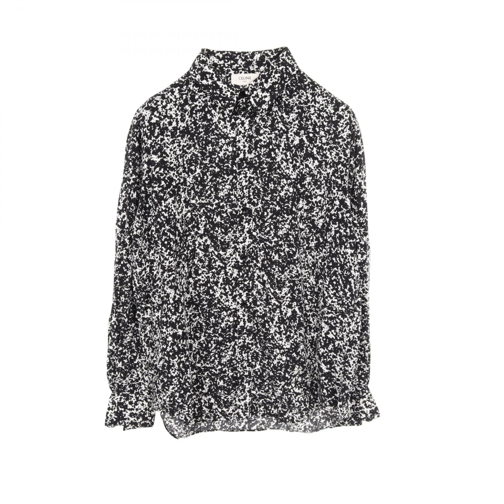 10OFFݥоݡۥ꡼ CELINE  ȥåץ 졼  ֥å / ۥ磻ȷ 2C028371F š