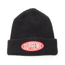 シュプリーム Supreme ニットキャップ 帽子 アクリル メンズ ブラック系 【中古】