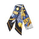 エルメス HERMES ツイリー Dance Pacifique スカーフ 衣料品 シルク シルク レディース ブラック系 / ブルー系 / マルチカラー 【中...