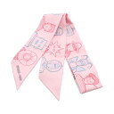エルメス HERMES DRESS CODE スカーフ 衣料品 シルク シルク レディース ピンク系 / レッド系 / ブルー系 【中古】