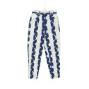 ルイ・ヴィトン LOUIS VUITTON モノグラム デニムパンツ 衣料品 ボトムス コットン レディース ホワイト系 / ネイビー系 / ブルー系 FLPA...