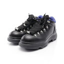 バーバリー BURBERRY TREK ANKLE BOOTS スニーカー 靴 レザー メンズ ブラック系 / ブルー系 - 【中古】