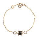 ブルガリ BVLGARI B-zero1 ビーゼロワン ブレスレット セラミック ブレスレット アクセサリー K18PG(ピンクゴールド) セラミック メンズ ...