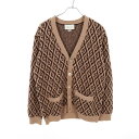 【7千円OFFクーポン対象】グッチ GUCCI G RAMBUS カーディガン 衣料品 トップス ウール メンズ ブラウン系 595511 【中古】