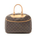 【15%OFFクーポン対象】ルイ・ヴィトン LOUIS VUITTON ドーヴィル ボーリングヴァニティ ハンドバッグ バッグ PVCコーティングキャンバス レ...