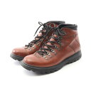 プラダスポーツ リネアロッサ PRADA SPORT LINEA ROSSA ブーツ 靴 レザー メンズ ブラウン系 4T2301 【中古】