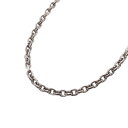 【10%OFFクーポン対象】クロムハーツ CHROME HEARTS PAPER CHAIN 20 ペーパーチェーン 20インチ ネックレス ジュエリー シルバ...