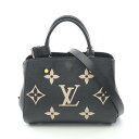 【15%OFFクーポン対象】ルイ・ヴィトン LOUIS VUITTON モンテーニュBB バイカラー ハンドバッグ バッグ レザー モノグラム・アンプラント レ...