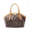 【15%OFFクーポン対象】ルイ・ヴィトン LOUIS VUITTON ティヴォリGM ハンドバッグ バッグ PVCコーティングキャンバス レザー モノグラム ...