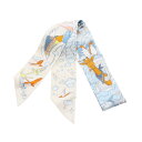 エルメス HERMES ツイリー SUR MON NUAGE スカーフ 衣料品 シルク シルク レディース ベージュ系 / マルチカラー 【中古】